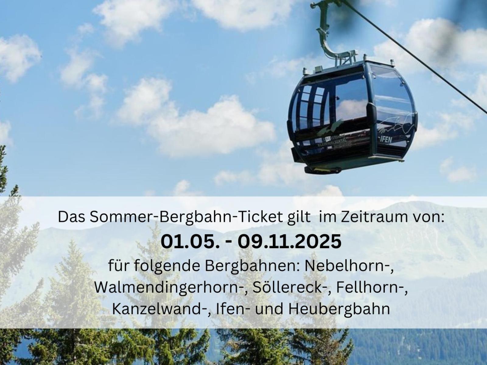 Bergfex Falkenberg 304 Mit Sommer-Bergbahnticket Oberstdorf Exterior foto